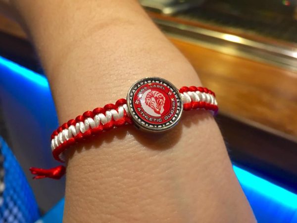 Pulsera unisex del Athletic con el logo de la peña
